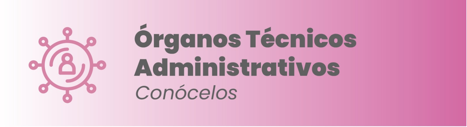 Imagen que te permite consultar los Órganos Técnicos y Administrativos del Congreso