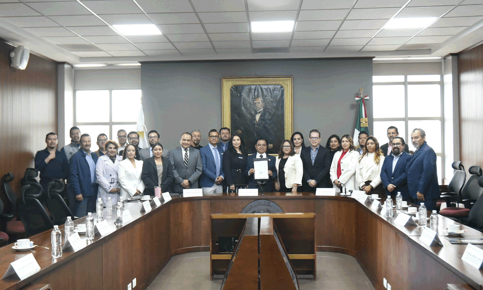 imagen que te permite ver a los Diputados en Sesión